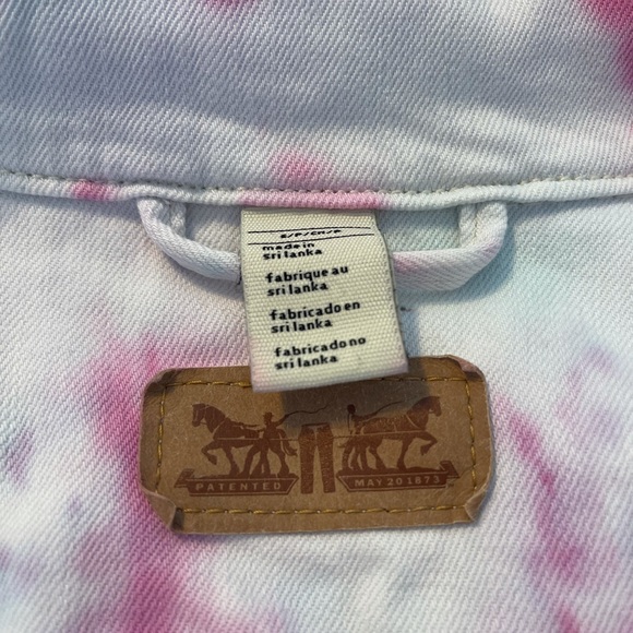 Levi’s Tie Dye Denim Jacket small - Picture 7 of 7